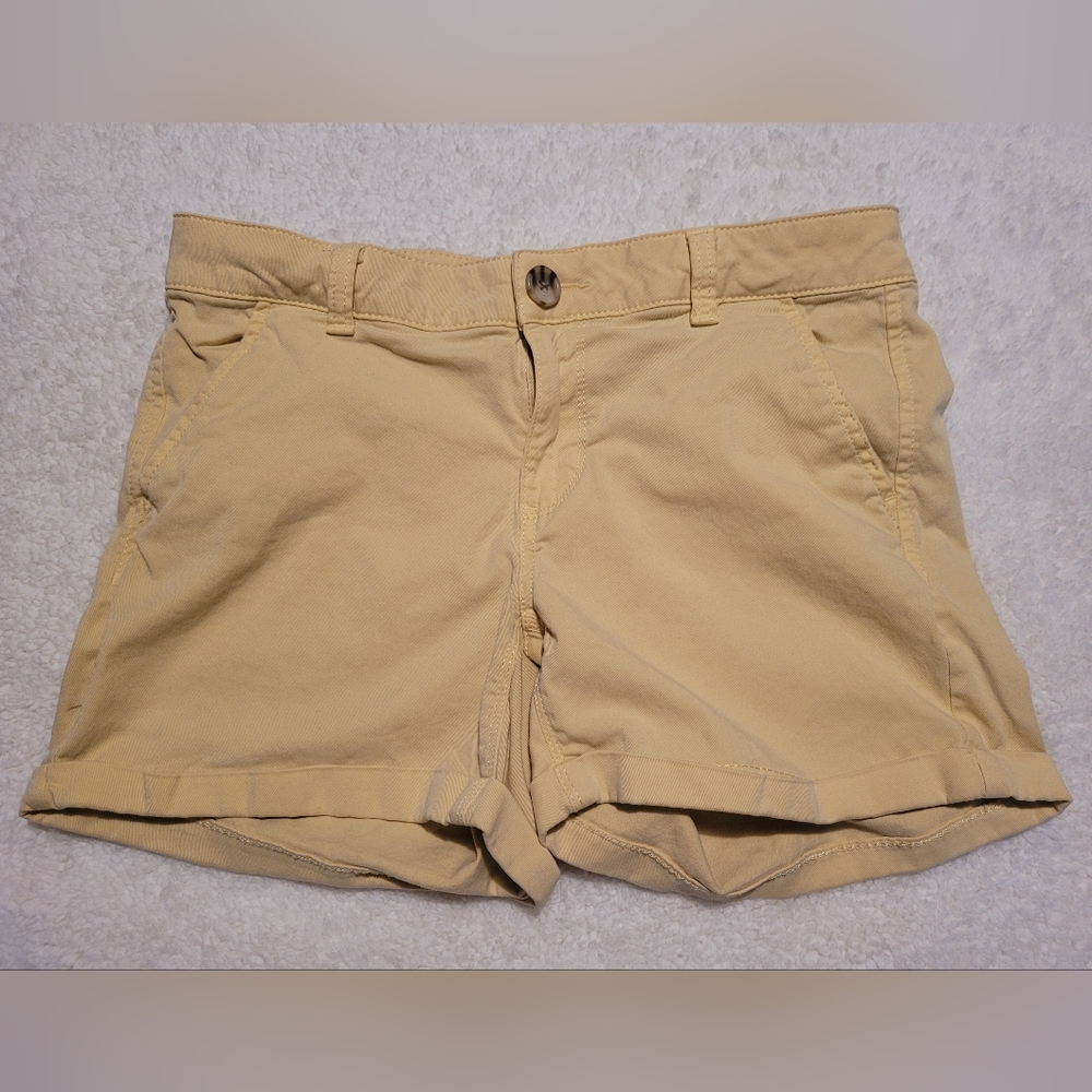 SO Low Rise Yellow Shorts